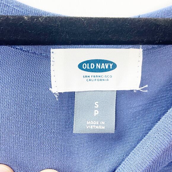 2/$30 2/$30 Old Navy Small Womens Blue Swing Tee Top - Picture 4 of 8